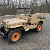 1946 Brown Willys CJ-2A thumbnail