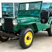 1946 Green Willys  thumbnail