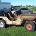 1946 tan and rust Willys  thumbnail