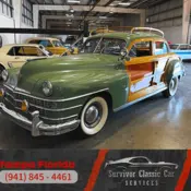 1947 Green Chrysler Town and Country thumbnail