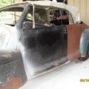 1947 black cherry Ford zephyr thumbnail
