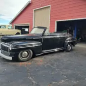 1948 Black Mercury 8 Convertible thumbnail