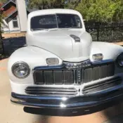 1948 White Mercury Club coupe thumbnail