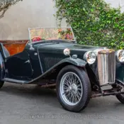 1948 British Racing Green MG TC thumbnail