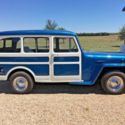 1948 Blue Willys Station Wagon thumbnail