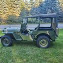 1948 Camo (O.D. Green) Willys CJ2A thumbnail