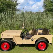 1948 Beige Willys CJ2A thumbnail