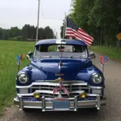 1949 Blue Chrysler Windsor Series thumbnail