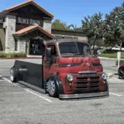1949 Red Dodge Pickup thumbnail