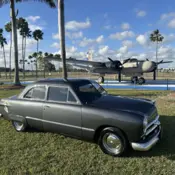 1949 Grey Ford Custom thumbnail