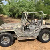 1949 Camo Jeep CJ2A thumbnail