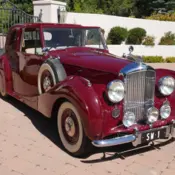 1950 Burgundy/Maroon Bentley MK6 thumbnail
