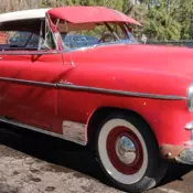 1950 Red Chevrolet Bel Air thumbnail