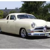 1950 Yellow Ford ute thumbnail