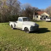 1950 Gray Primer GMC Deluxe Pickup thumbnail