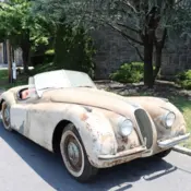 1950 Ivory Jaguar XK thumbnail