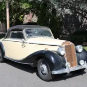 1950 Black/cream Mercedes-Benz S-Class thumbnail