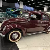 1950 Burgundy Volkswagen Beetle thumbnail
