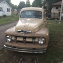 1951 beige/ brown Ford F-100 thumbnail