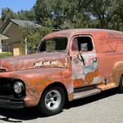 1951 Orange Ford F-Series thumbnail