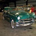 1951 Green Ford coupe 2 door thumbnail