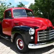 1951 Red GMC 1/2 Ton Pickup thumbnail