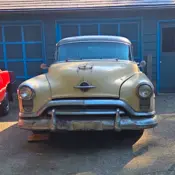 1951 Yellow Oldsmobile Ninety-Eight thumbnail