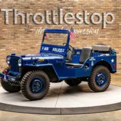 1951 Blue Willys Jeep thumbnail