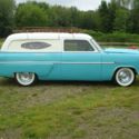 1952 Blue Ford Ranch Wagon thumbnail