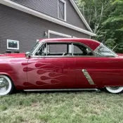 1952 Candy Apple Red Ford Crestline Victoria thumbnail