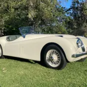 1952 White Jaguar  thumbnail