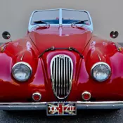 1952 Red Jaguar XK120 thumbnail