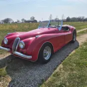 1980 Red Jaguar XK thumbnail