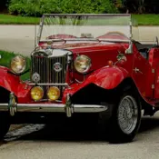 1952 RED MG  thumbnail