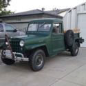 1952 Green Willys  thumbnail