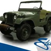 1952 Army Green Willys  thumbnail