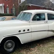 1953 White Buick Roadmaster thumbnail