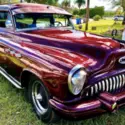 1953 Burgundy Buick SpeciaI with EIvis Presley Signature COA thumbnail