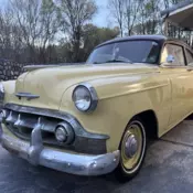 1953 Yellow Chevrolet Bel Air thumbnail