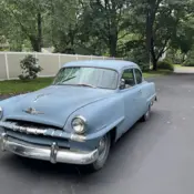 1953 Blue Plymouth Cambridge thumbnail