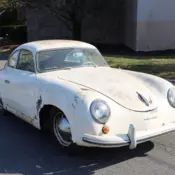 1953 White Porsche 356A thumbnail