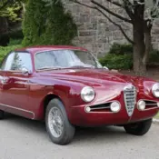 1954 Burgundy Alfa Romeo 1900C thumbnail