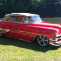 1954 Red / White Chevrolet Bel Air/150/210 thumbnail