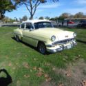 1954 yellow & white Chevrolet Bel Air/150/210 thumbnail