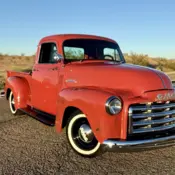 1954 Red GMC Pickup thumbnail