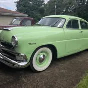 1954 Lime Green Hudson  thumbnail