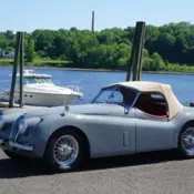 1954 Blue Jaguar X-Type thumbnail