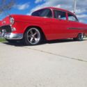1955 Red Chevrolet Bel Air/150/210 thumbnail