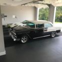 1955 Black Chevrolet Bel air thumbnail