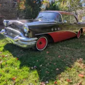 1955 Black Buick  thumbnail